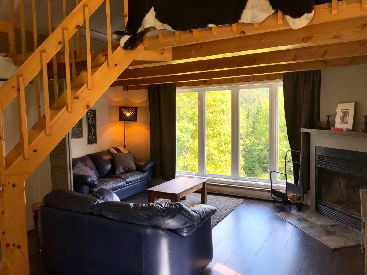 Chalets Et Studios Le Vent Du Nord Lac-Superieur エクステリア 写真